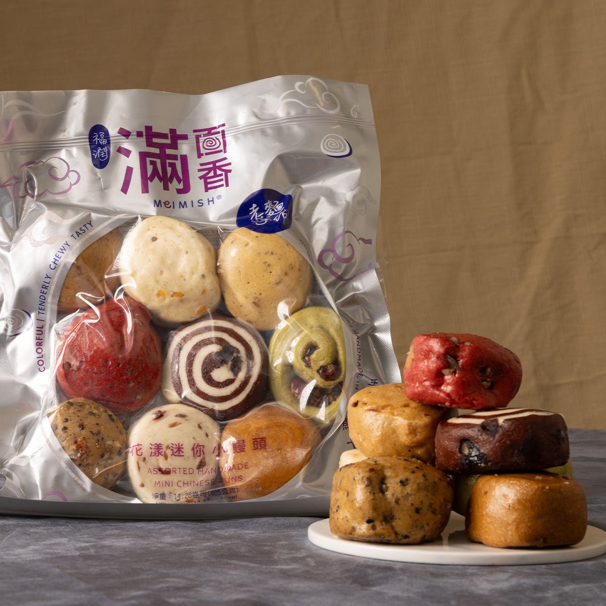 FM FOOD 花漾迷你小饅頭 (405g)