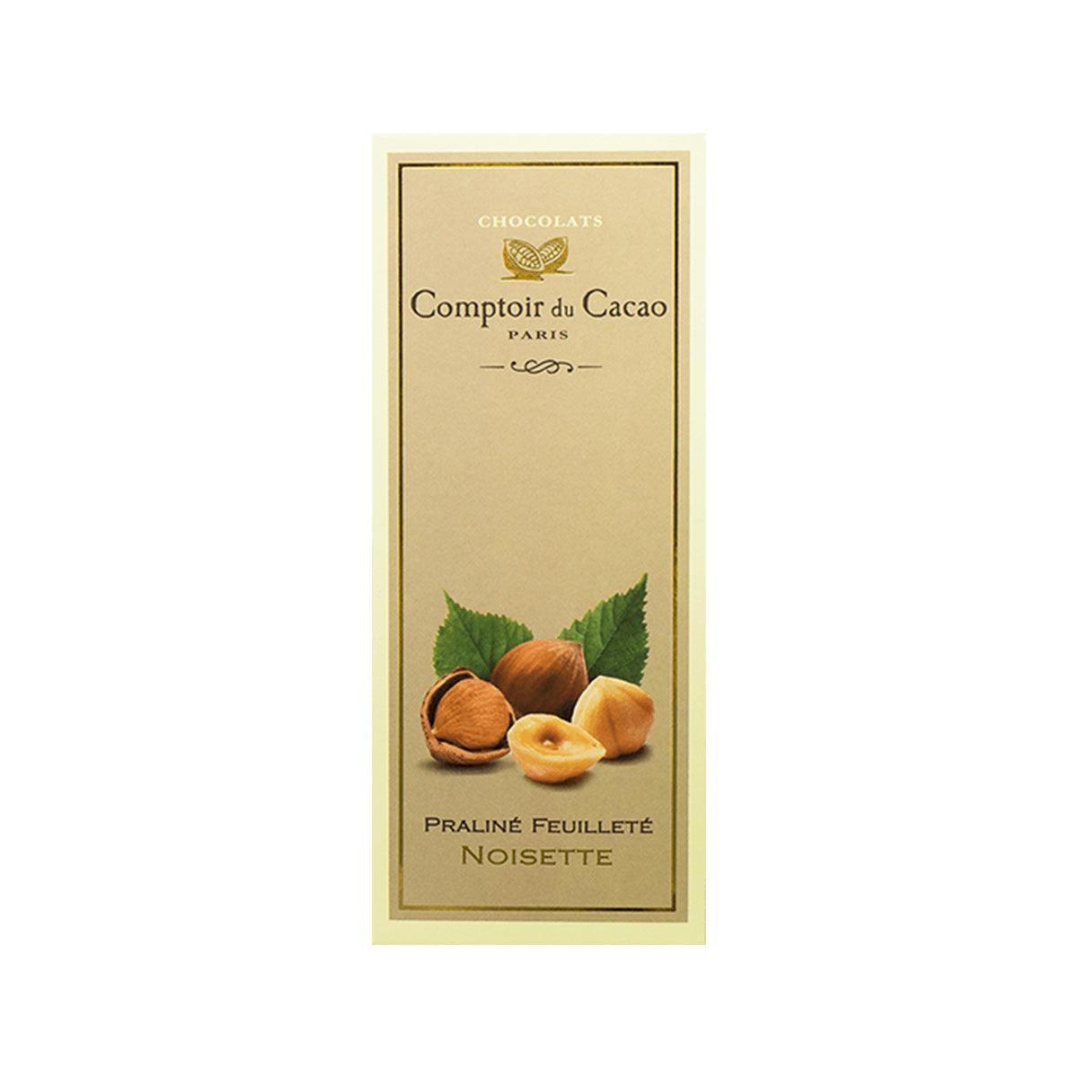 COMPTOIR DU CACAO 榛子果仁朱古力 (80g)