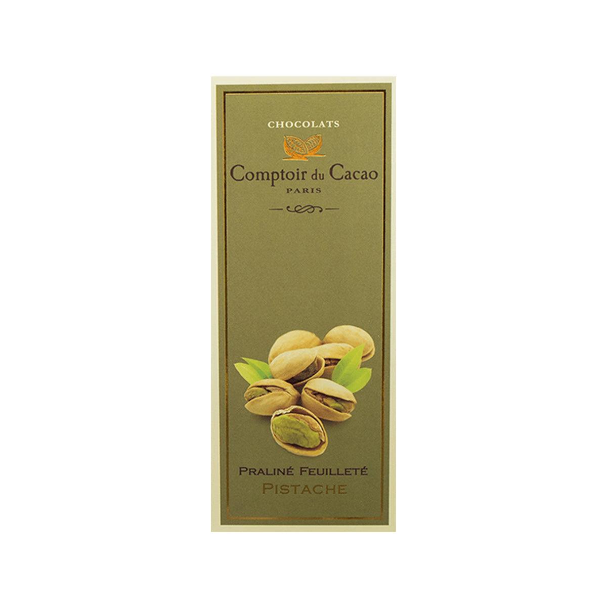 COMPTOIR DU CACAO 開心果牛奶朱古力 (80g)