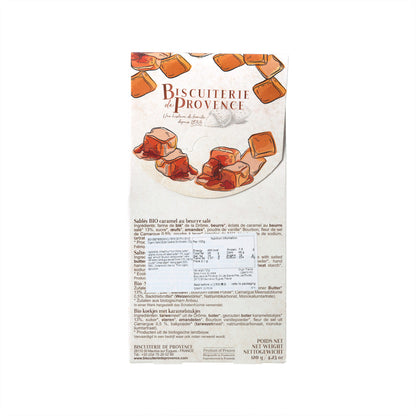 BISCUITERIE DE PROVENCE 有機鹽味焦糖牛油酥餅 (120g)