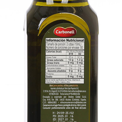 CARBONELL 特級初榨橄欖油 (500mL)