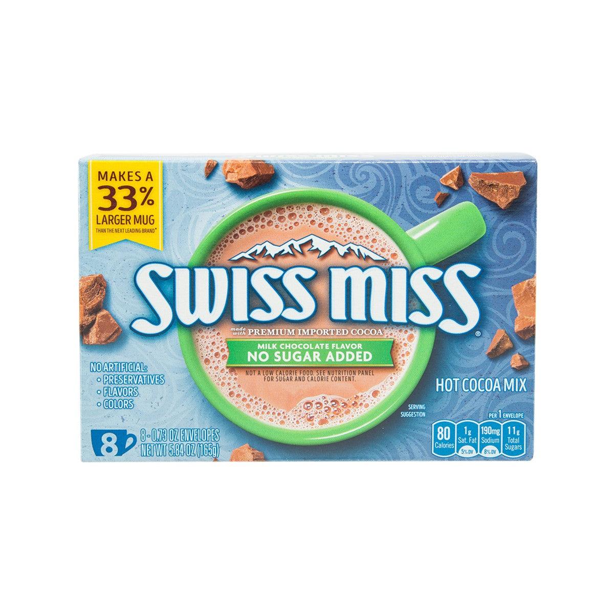 SWISS MISS 無加糖熱朱古力粉 (165g)