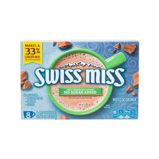 SWISS MISS 無加糖熱朱古力粉 (165g)