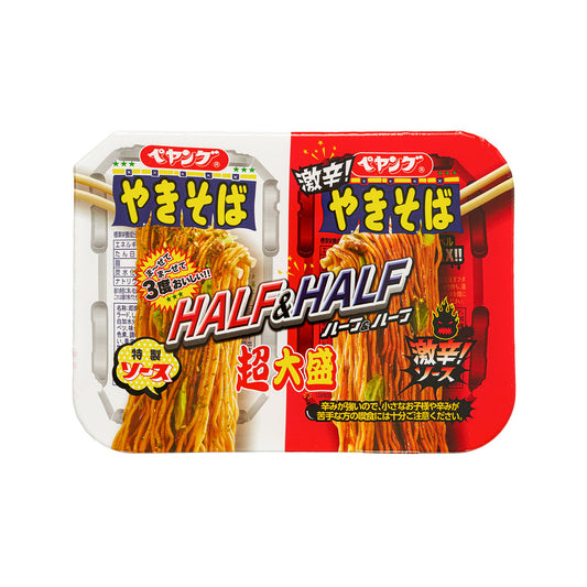 MARUKA Peyoung超大盛 Half&Half炒麵與激辣炒麵 (235g)
