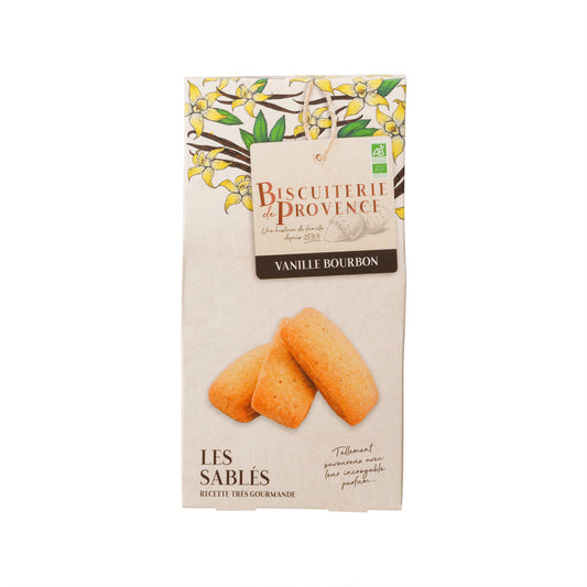 BISCUITERIE DE PROVENCE 有機波本雲呢拿牛油酥餅 (120g)