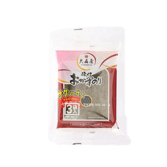 大森屋 味付飯團海苔 (3bags)