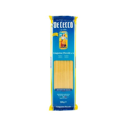 DE CECCO 寬扁細麵#8 (500g)