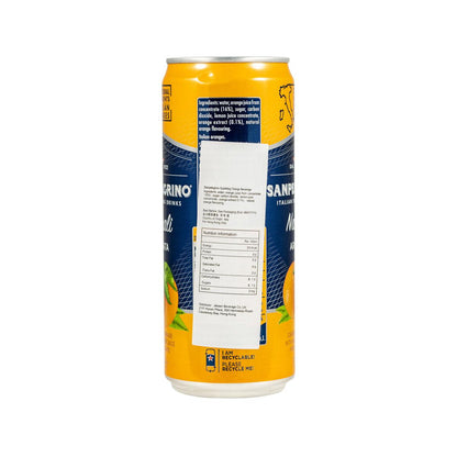 SAN PELLEGRINO 有氣甜橘飲品 [罐裝] (330mL)