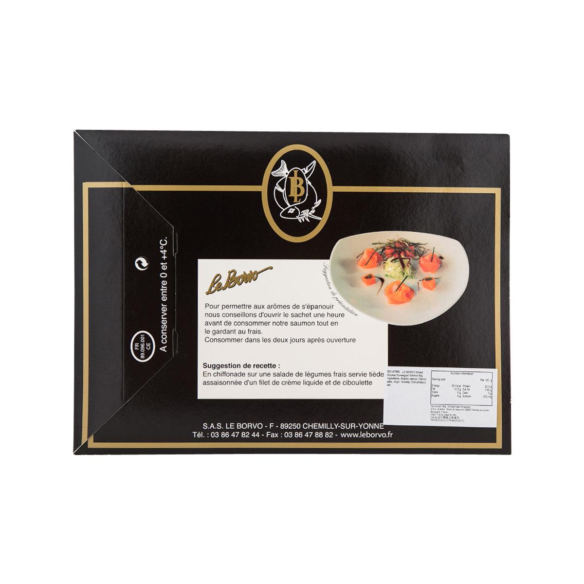 LE BORVO 煙挪威三文魚切片 (160g)