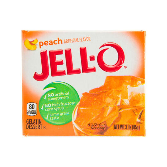 JELL-O 桃味果凍粉 (85g)
