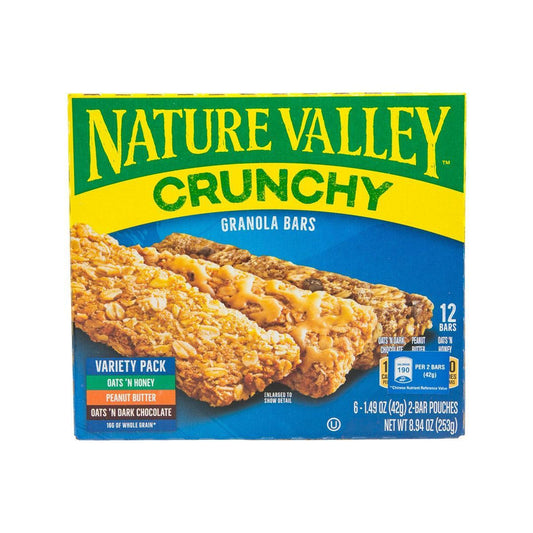 NATURE VALLEY 天然燕麥脆條 - 什錦口味 (253g)