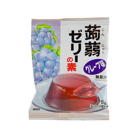 大島 蒟蒻啫喱粉 - 葡萄味 (75g)
