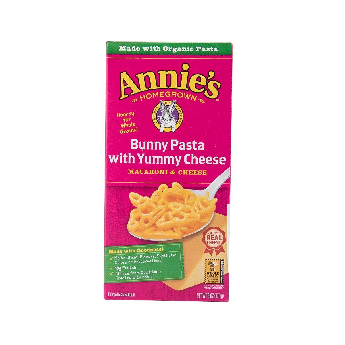 ANNIE'S NATURALS 芝士兔子形通心粉 (170g)
