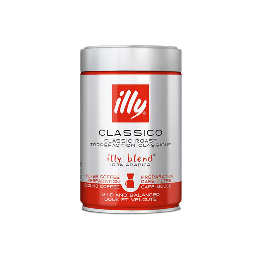 ILLY COFFEE 咖啡粉 - 經典中焙濾泡 (250g)