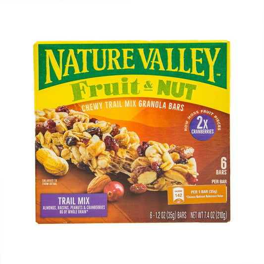 NATURE VALLEY 天然燕麥果條 - 乾果及果仁 (210g)