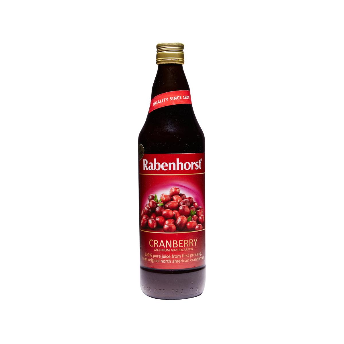 德國健寶 100% 有機無加糖紅莓汁 (750mL)