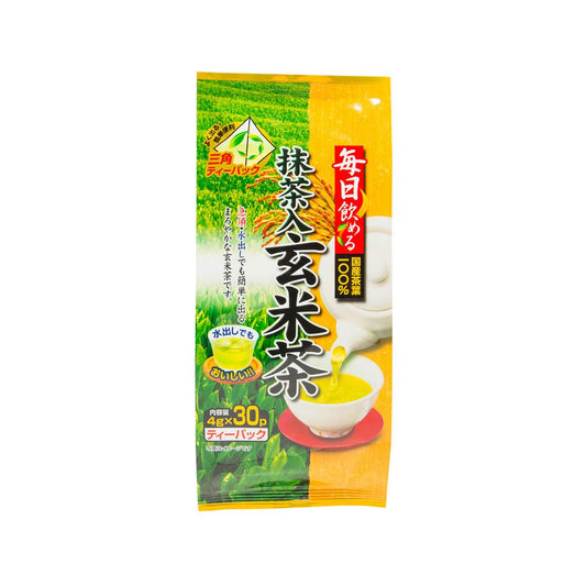 SURUGAEN 抹茶入玄米茶包 (120g)