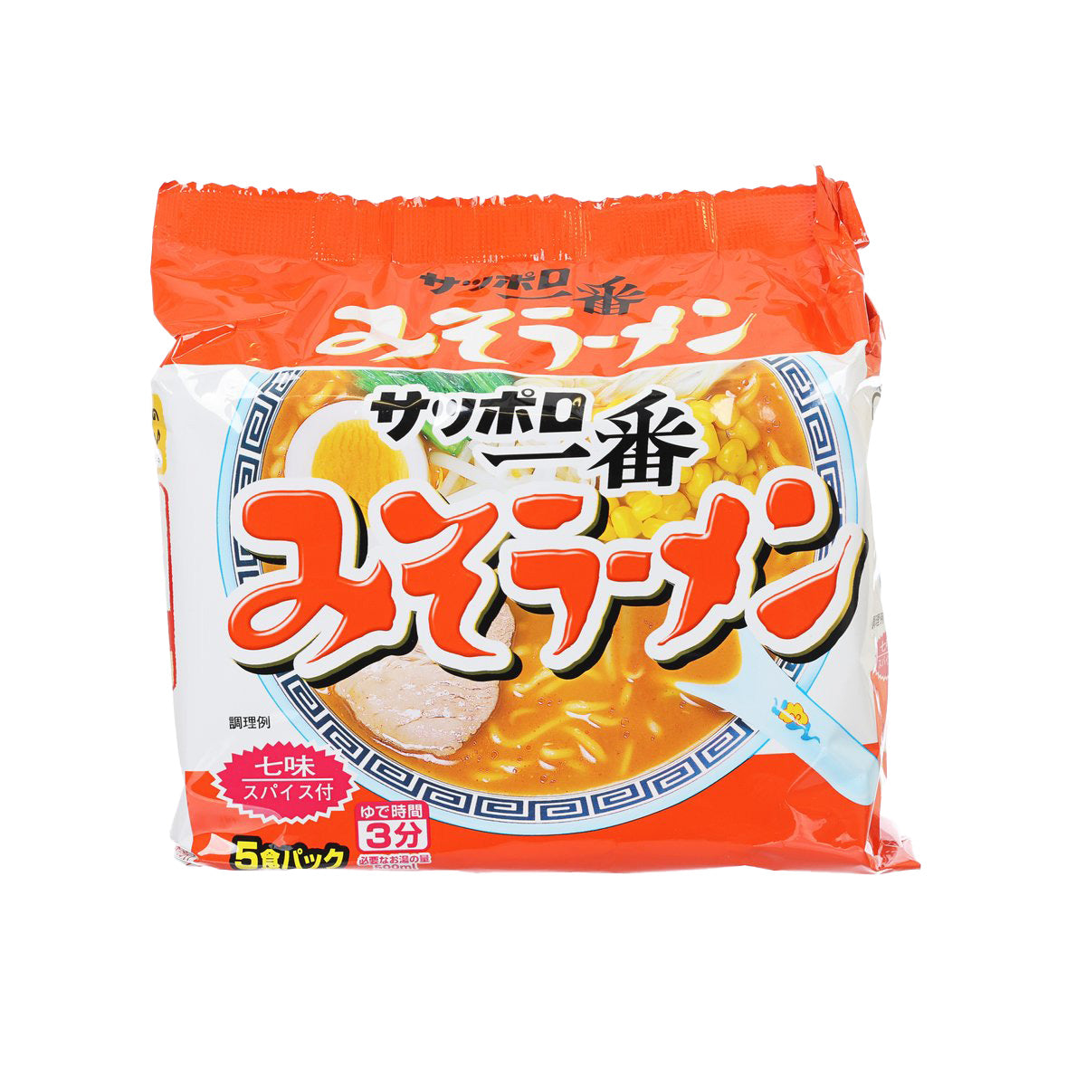 SANYOFOODS 札幌一番 味噌即食拉麵 (500g)