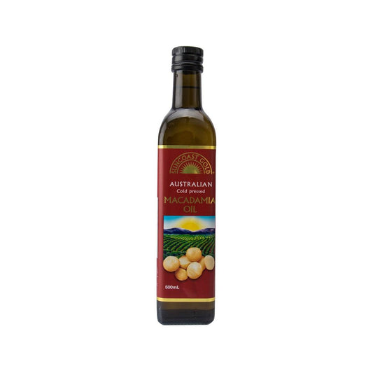 SUNCOAST GOLD 冷壓100%澳洲夏威夷果仁油 (500mL)