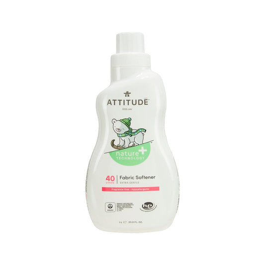 ATTITUDE 衣服柔順劑 幼兒專用 - 無味 (35.5fl oz)