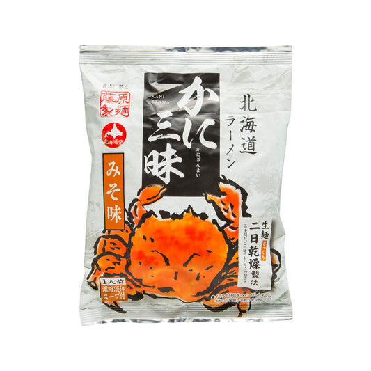 藤原製麵 蟹三昧 北海道味噌拉麵 (107g)