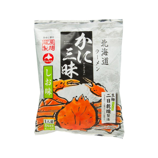 藤原製麵 蟹三昧 北海道海鹽拉麵 (105g)