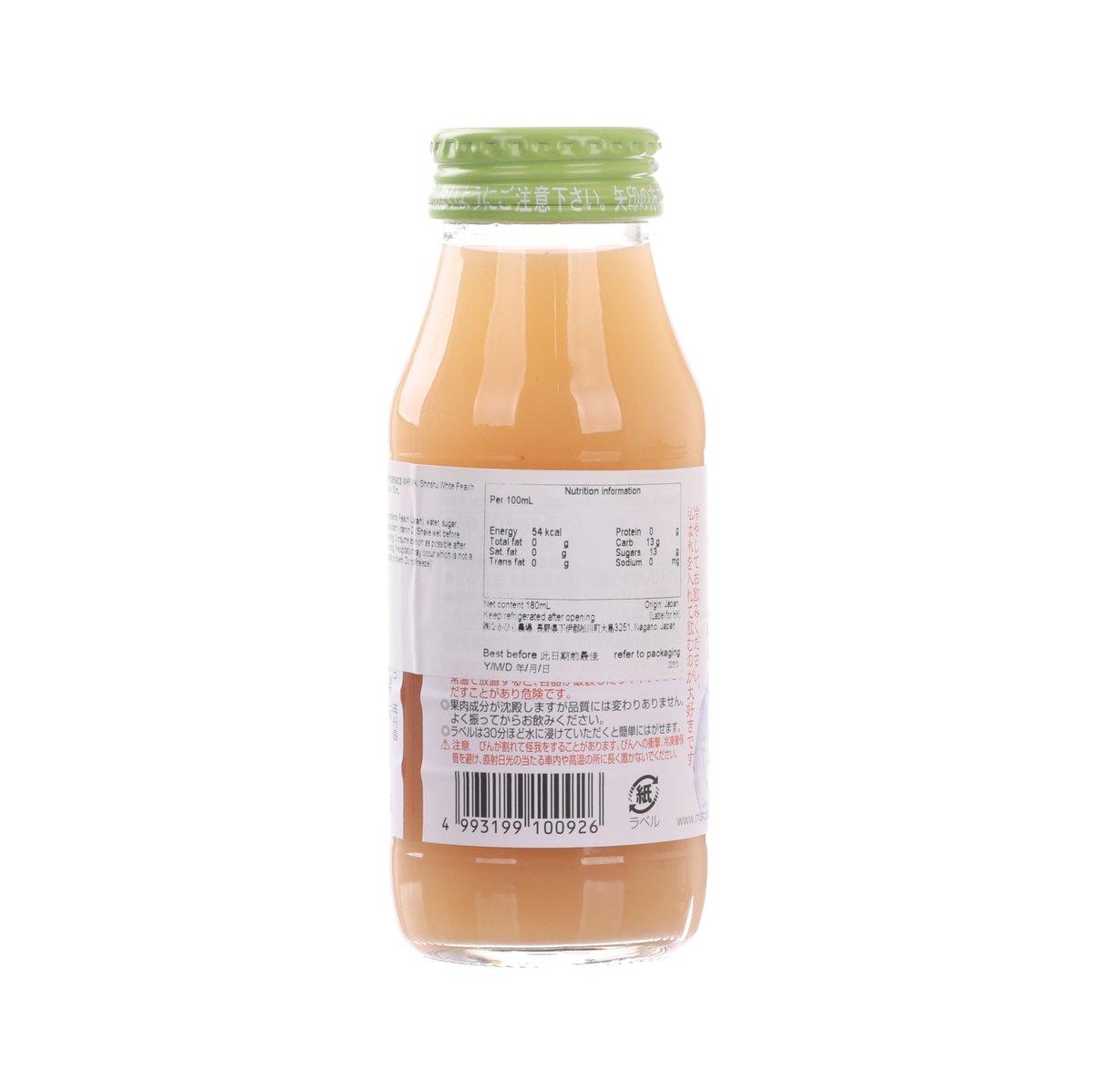 順造選 信州白桃汁 50% (180mL)