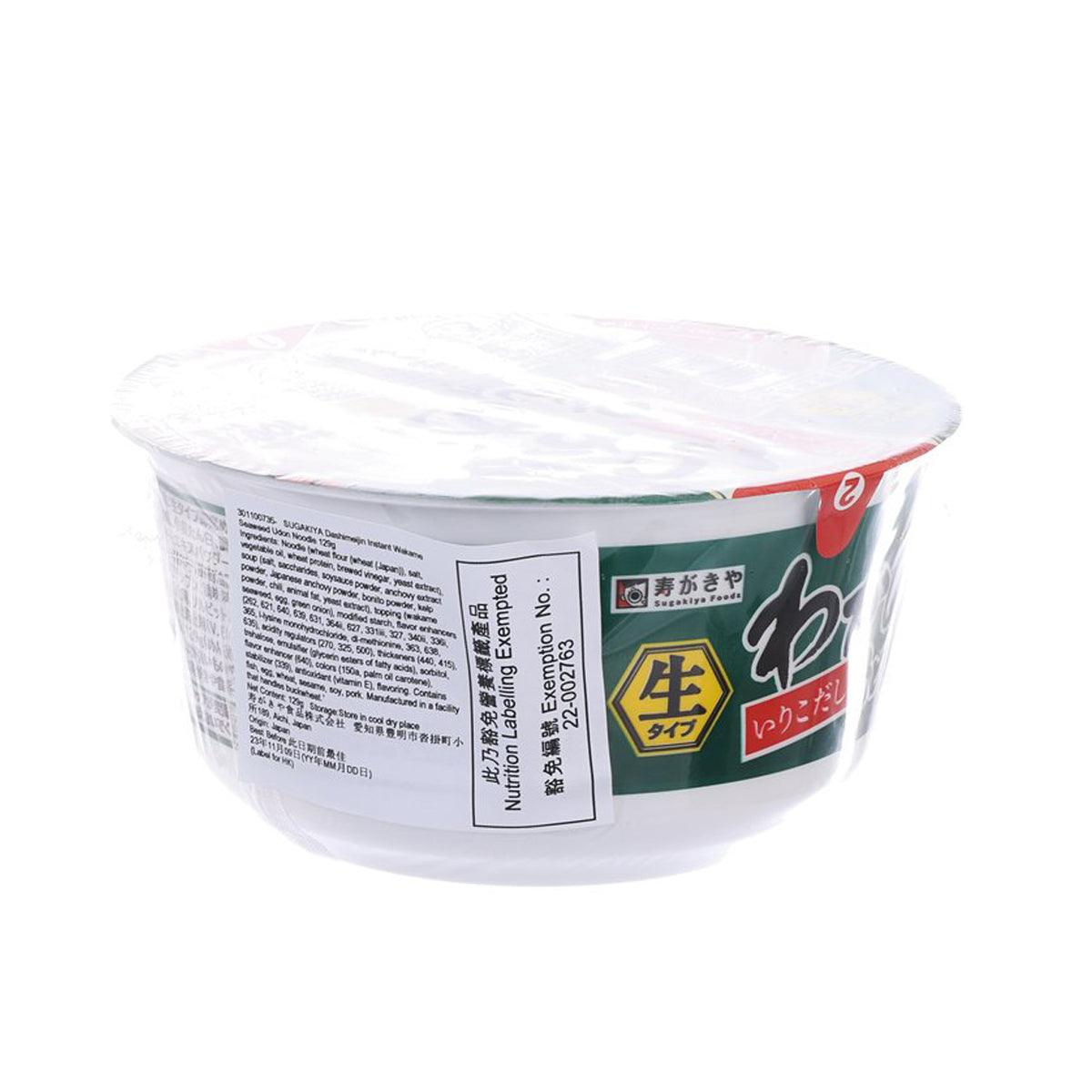 SUGAKIYA 湯底名人 即食海藻烏冬 (129g)