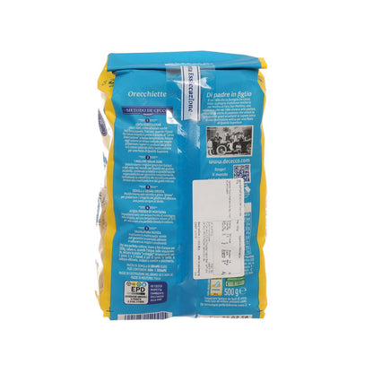 DE CECCO 貓耳朵意大利粉 (500g)