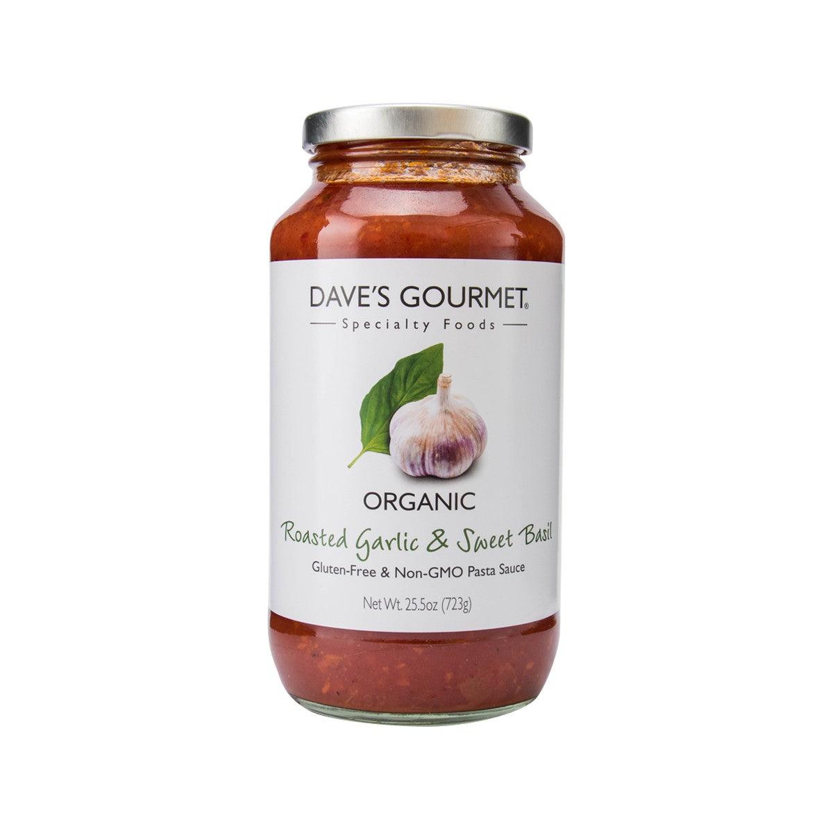 DAVE'S GOURMET 有機香蒜羅勒意粉醬 (680g)