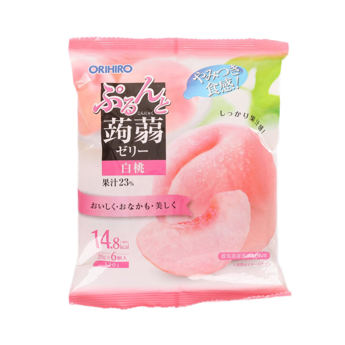 ORIHIRO 蒟蒻啫喱 - 蜜桃 (120g)