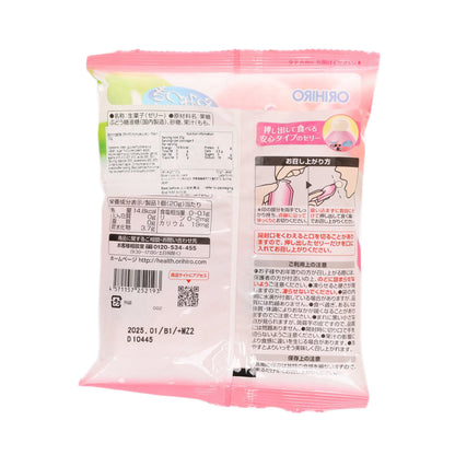 ORIHIRO 蒟蒻啫喱 - 蜜桃 (120g)