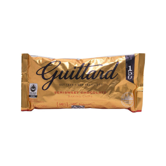 GUITTARD 烘焙用半甜朱古力粒 (340g)