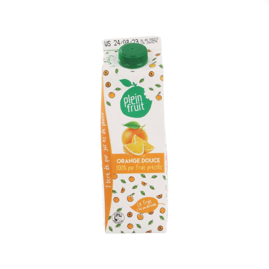 PLEIN FRUIT 優質100%甜橙汁 (1L)