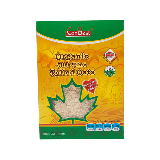 CANBEST 有機高纖快熟燕麥片 (500g)