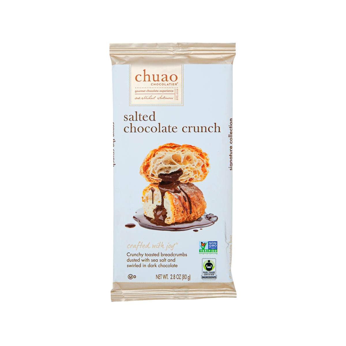 CHUAO CHOCOLATIER 海鹽脆麵包屑味黑朱古力 (80g)