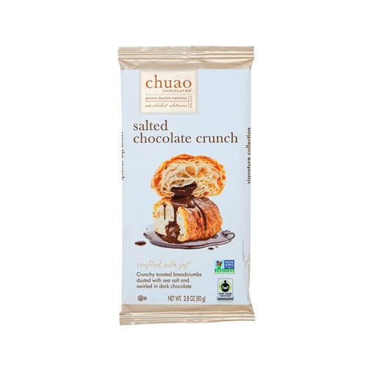CHUAO CHOCOLATIER 海鹽脆麵包屑味黑朱古力 (80g)