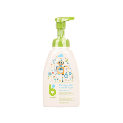 BABYGANICS 奶樽洗潔液 - 無香味 (473mL)