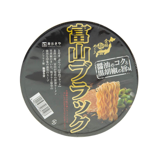 SUGAKIYA 即食富山風味黑湯拉麵 (108g)