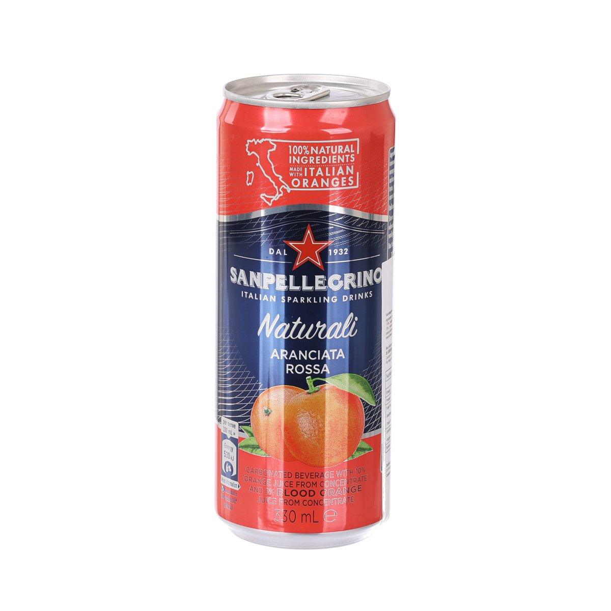 SAN PELLEGRINO 有氣血橙飲品 [罐裝] (330mL)