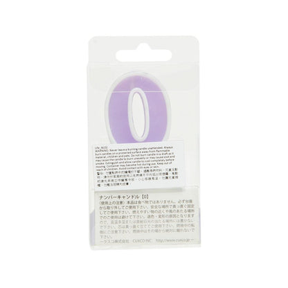 CUXCO 數字蠟燭 -0
