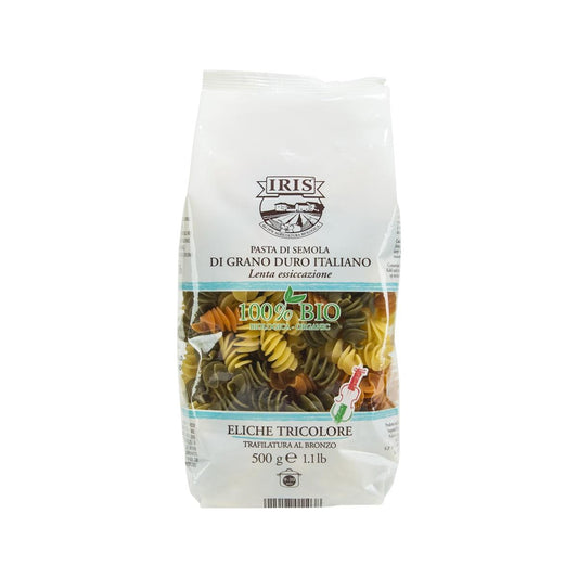 IRIS BIO 有機小麥三色螺絲粉 (500g)