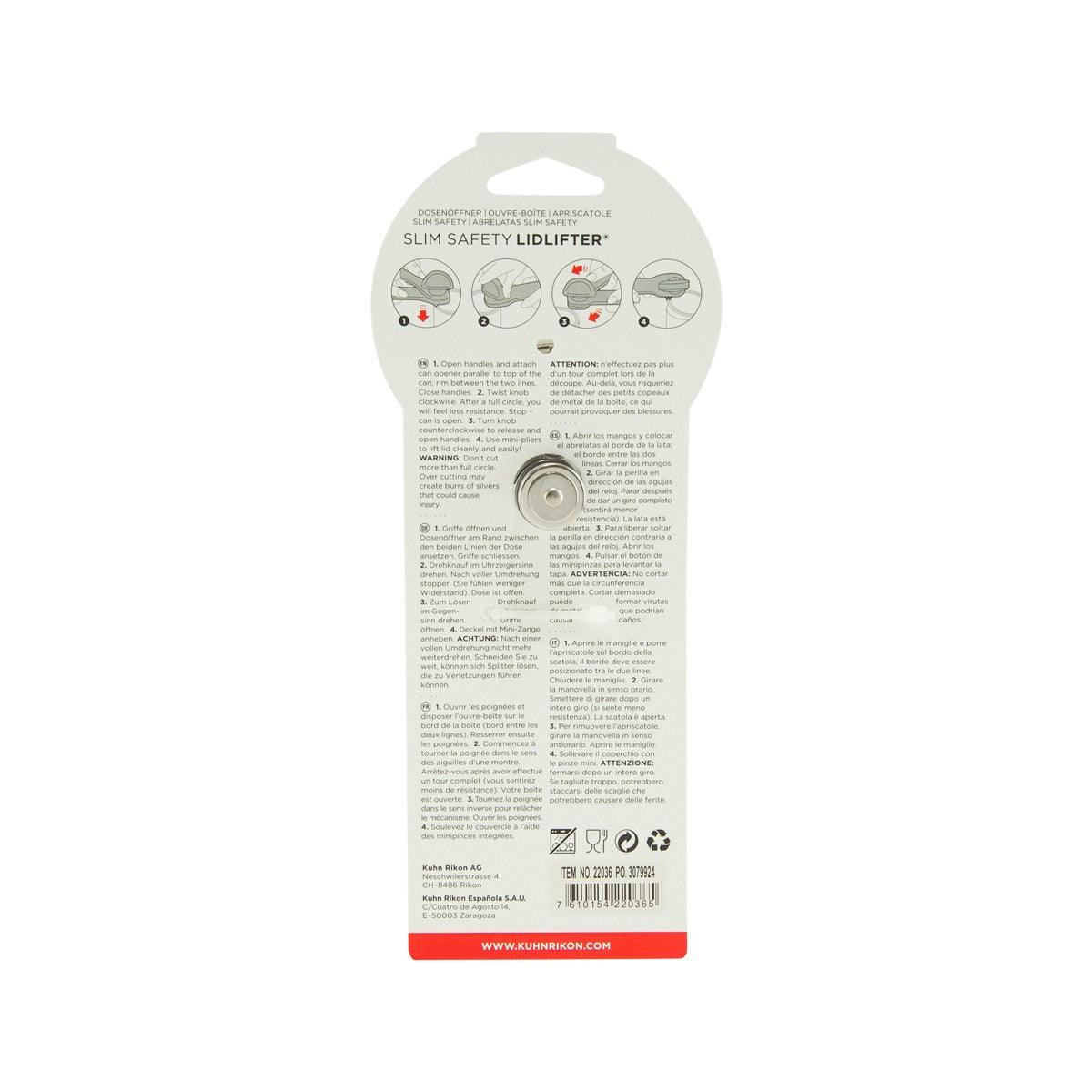 KUHN RIKON 塑面金屬開罐器
