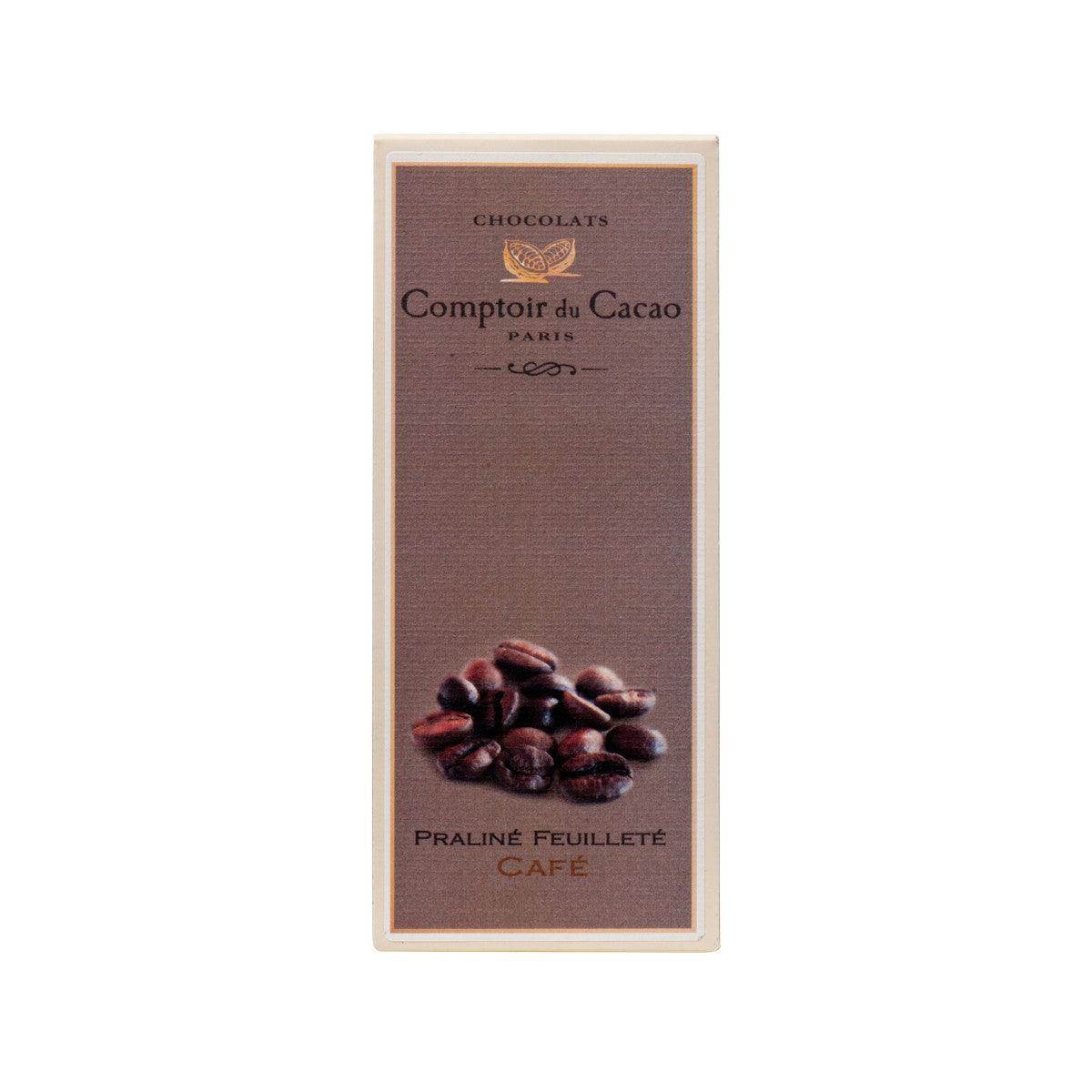 COMPTOIR DU CACAO 咖啡果仁黑朱古力 (80g)