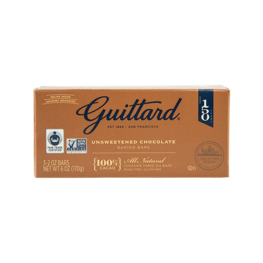 GUITTARD 無加糖朱古力 (100%可可) (170g)