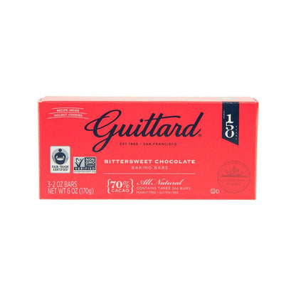 GUITTARD 苦味朱古力 (70%可可) (170g)