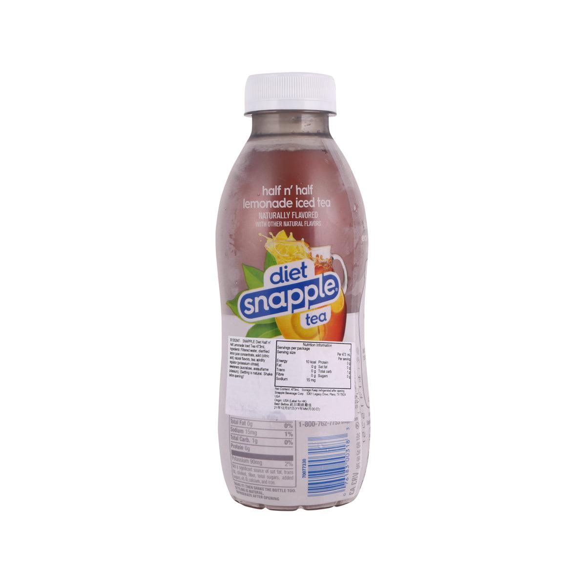 SNAPPLE 無糖檸檬汁, 檸檬茶 (473mL)