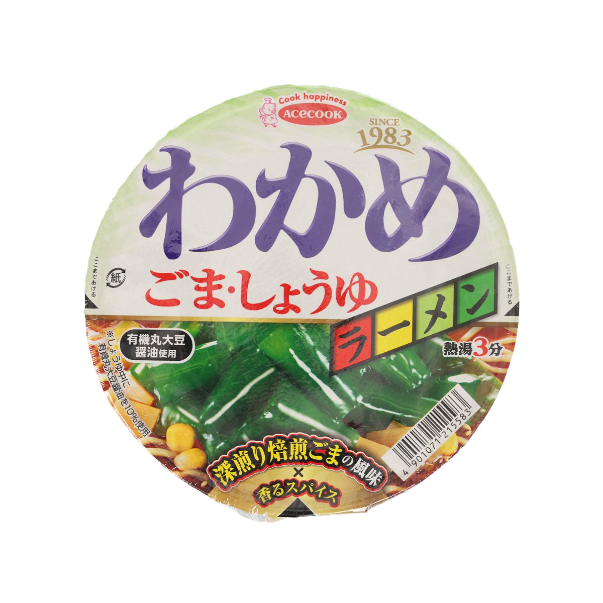 ACE COOK 裙帶菜拉麵 - 芝麻醬油味 (93g)
