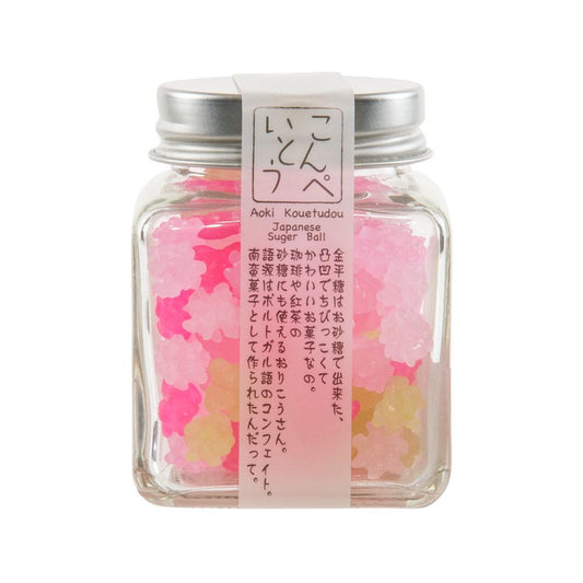 青木光悅堂 櫻草花色金平糖果 (50g)
