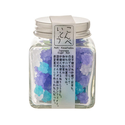 青木光悅堂 勿忘我色金平糖果 (50g)
